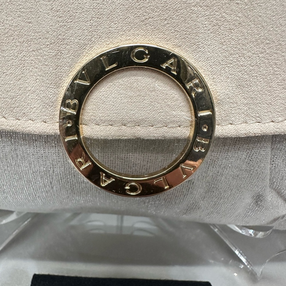 BVLGARI CLUTCH AND BVLGARI MIRROR NWOT SET - Picture 2 of 6